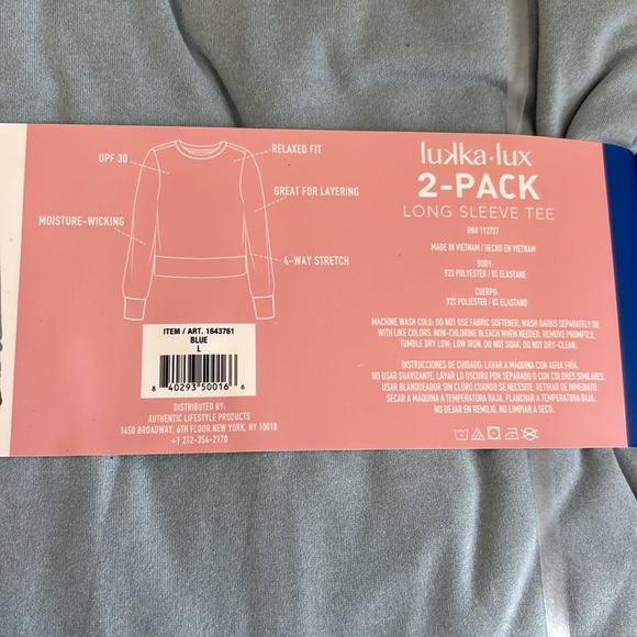 Luka Lux Long Sleeve Tee (2 Pack) - Picture 4 of 5